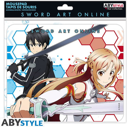 Sword Art Online - Muismat - Kirito & Asuna