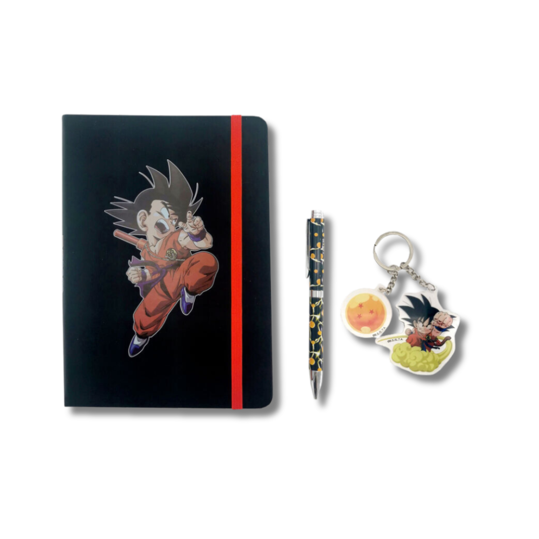 DragonBall - Notitieboekje + Pen + Sleutelhanger